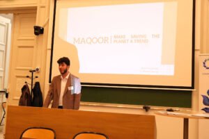 Maqoor representative Mkrtich Grigoryan attending CO-OP4CBD in Paris